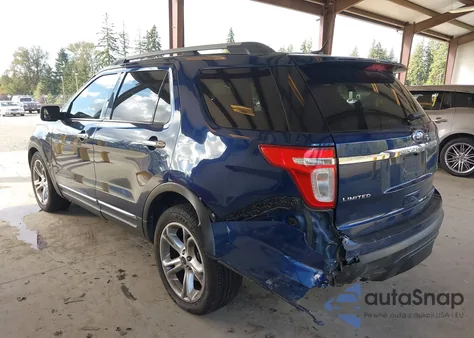 2012 Ford Explorer Limited from USA, damaged, VIN 1FMHK8F85CGA49520